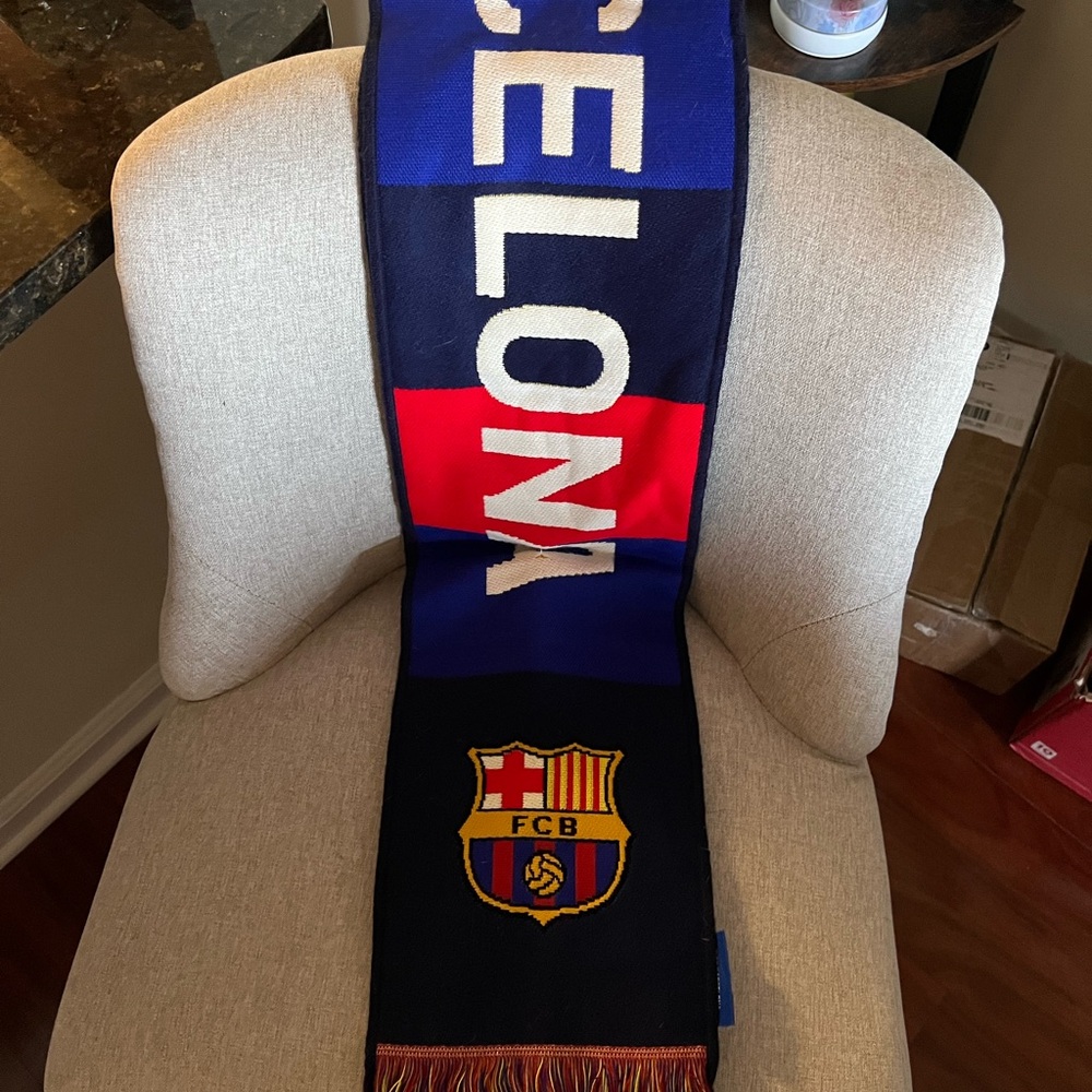 FC Barcelona Scarf in Blue and Red
